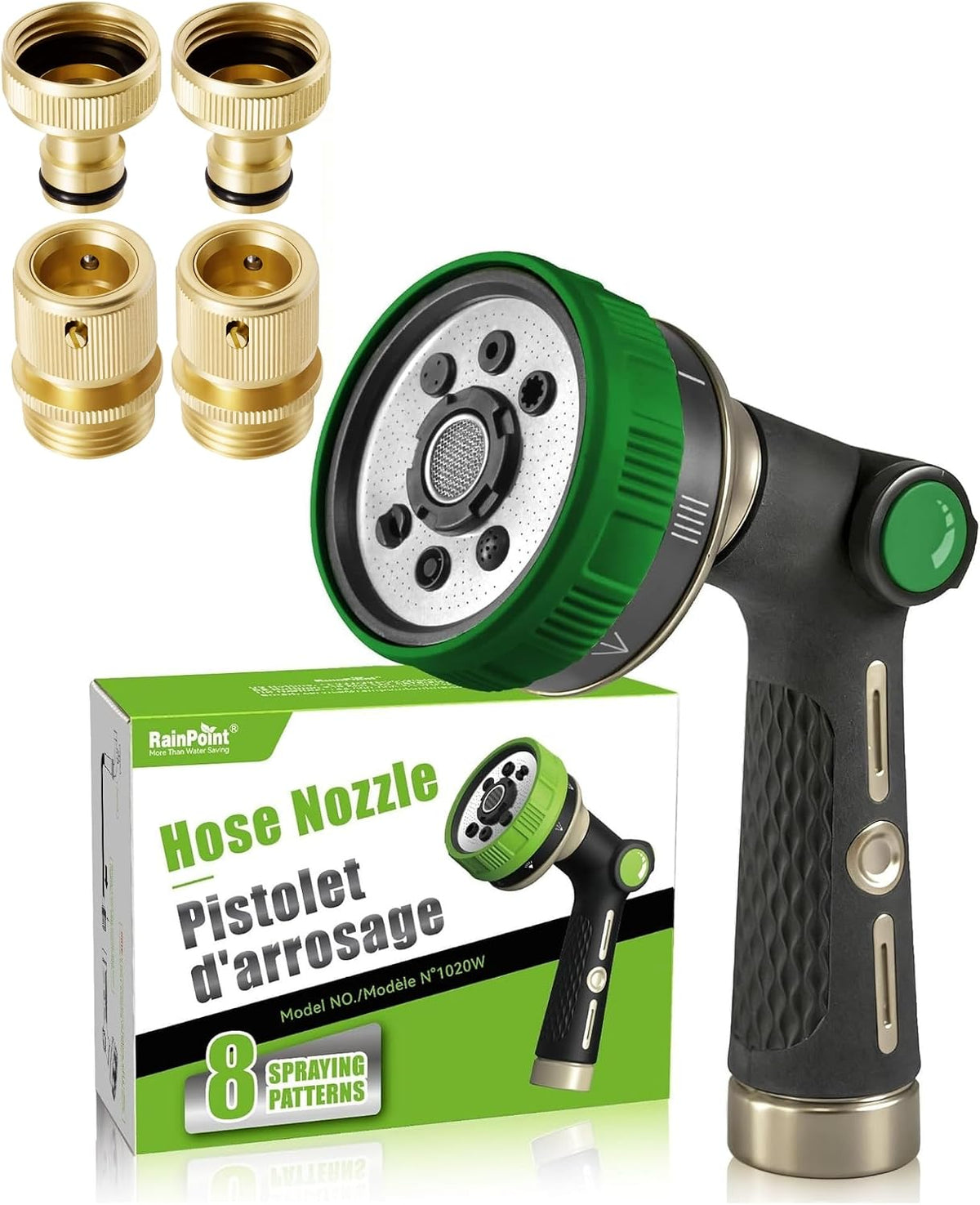 Rainpoint Heavy-Duty Spray Nozzle & Quick Connect Kit