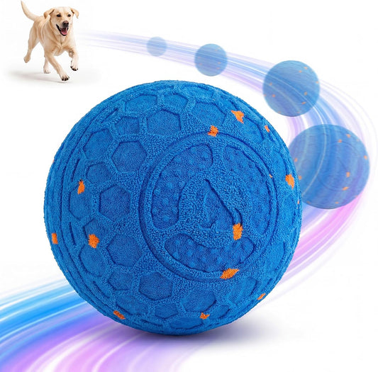 Smart Dog Ball, Interactive Herding Toy for Medium Large Dogs, Blue E-TPU