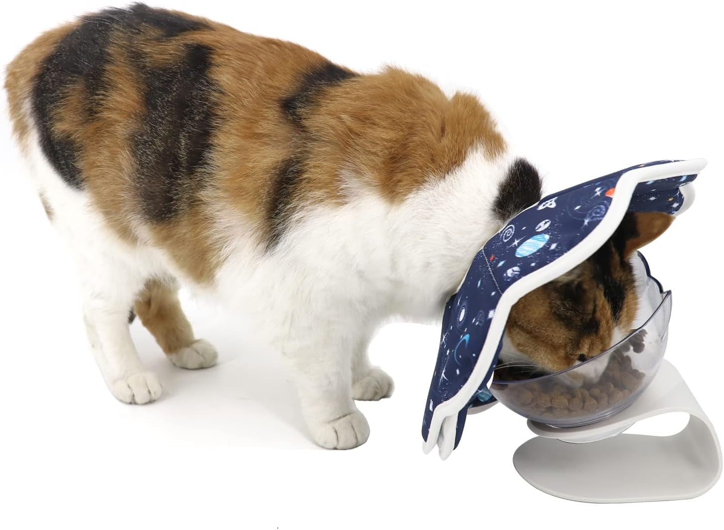 Soft Cat Cone, Adjustable Recovery Collar after Surgery to Prevent Licking Wound, Protective Cat Neck Cone, Comfortable Pet Elizabethan Collar for Cats Kittens and Puppies (S)