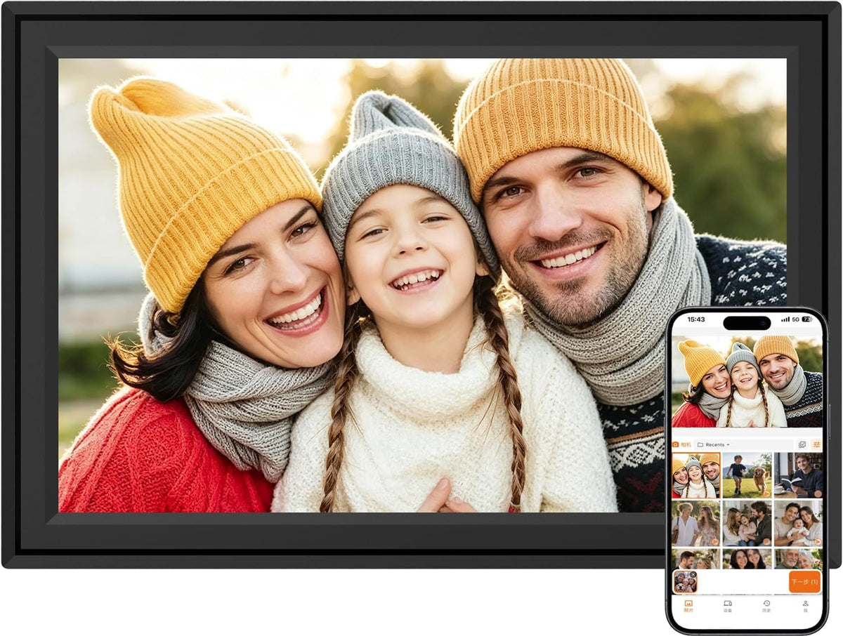 10.1 Inch Wifi Digital Picture Frame with IPS Touchscreen