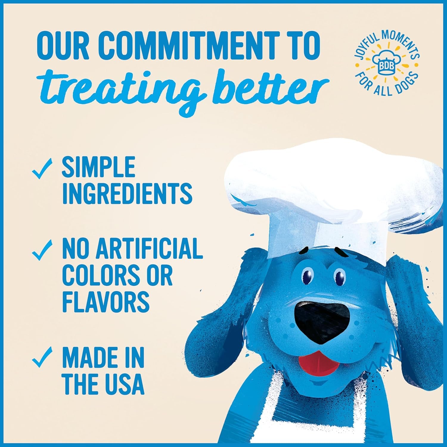Blue Dog Bakery Natural Dog Treats, More Crunch Large, Assorted Flavors, 18Oz Box, 1 Box