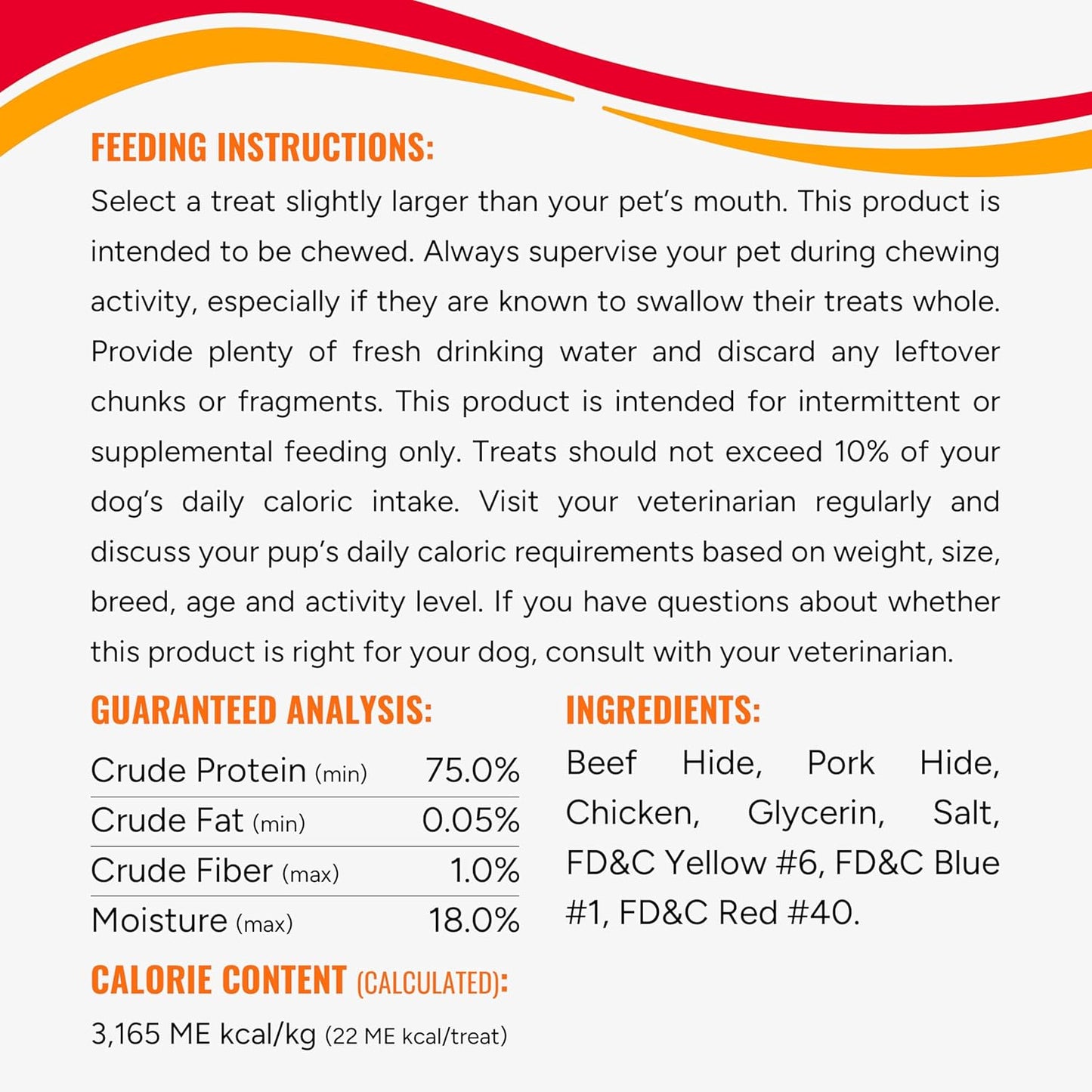 Good ‘N’ Fun Triple Flavor Twists for All Dogs, Treat Your Dog to Long-Lasting Chews Made with Beef Hide, Pork Hide and Chicken, 70 Count