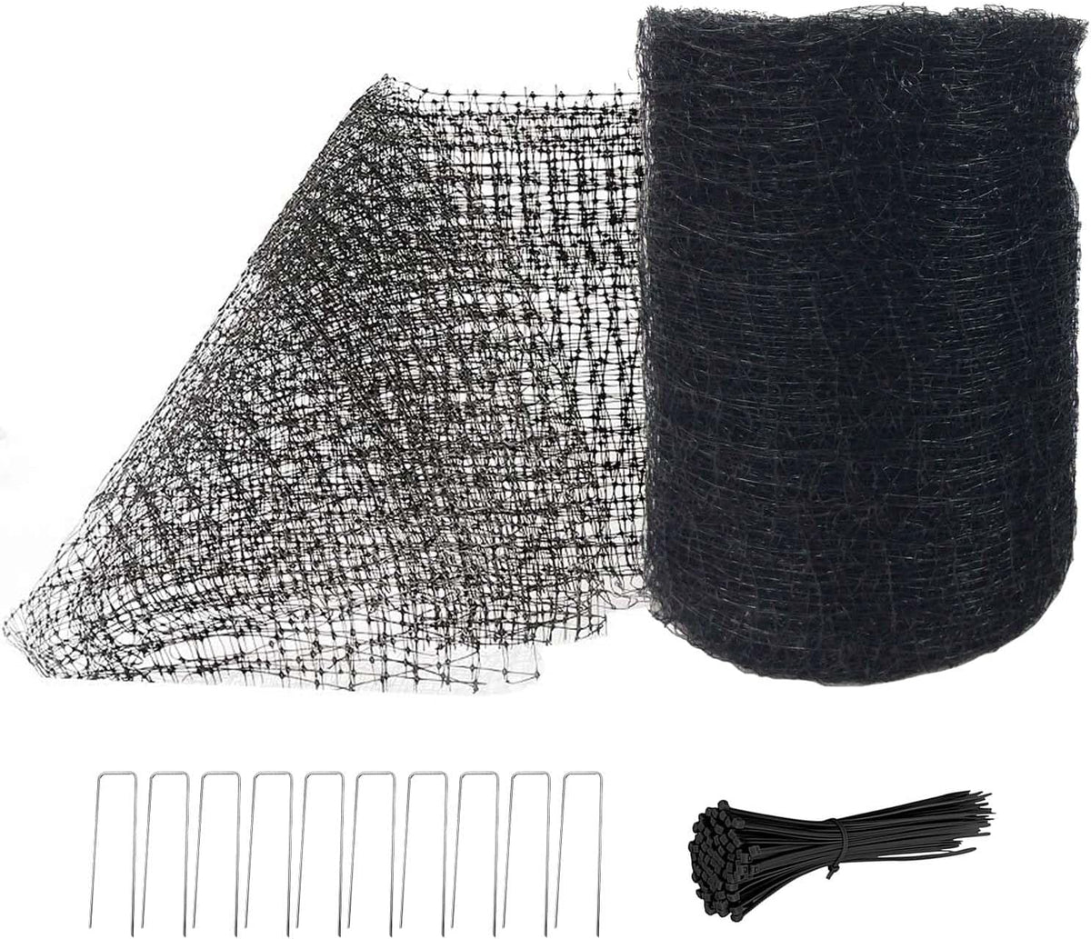 Feitore Deer Fence Netting, 7X100Ft Garden Net Bird Netting,Reinforced Edge
