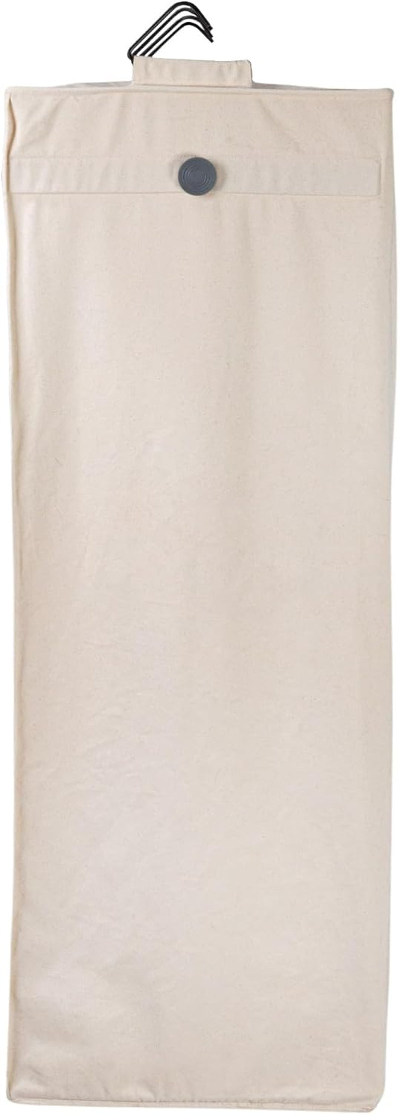 Household Essentials Cedarline Hanging Wardrobe, Heavy-Duty Cotton Canvas, Breathable, Versatile, Natural