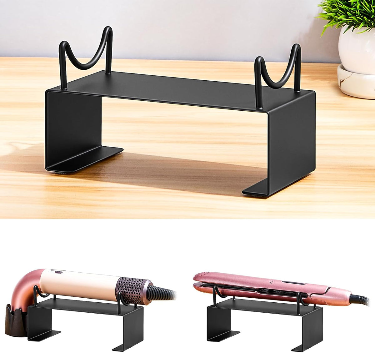 Blow Dryer Holder Countertop Hair Dryer Holders Straightener Holder