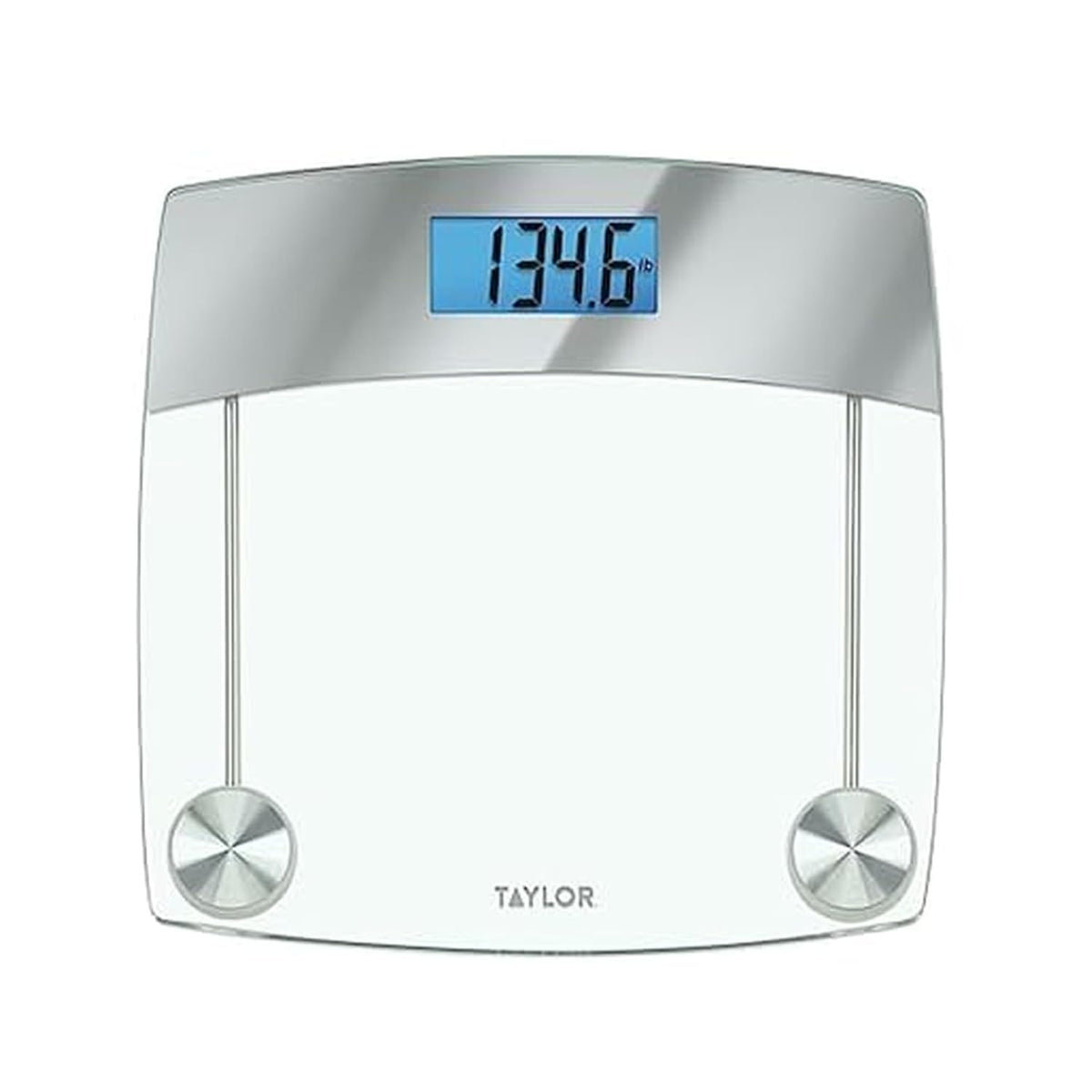 Taylor Digital Scale for Body Weight, 440 Lbs, Stainless Steel Accents