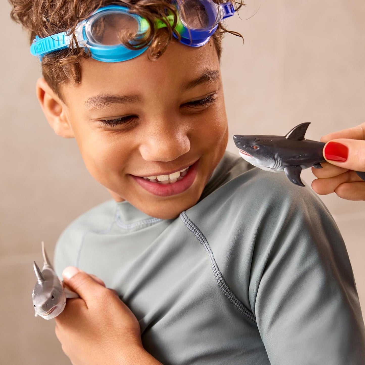 Robo Alive Water Activated Shark 2 Pack (Blue) by ZURU – Realistic Swimming Robotic Bath Toy for Kids, Tweens & Teens, Water-Activated Pet Shark for Play & Pranks, 3+