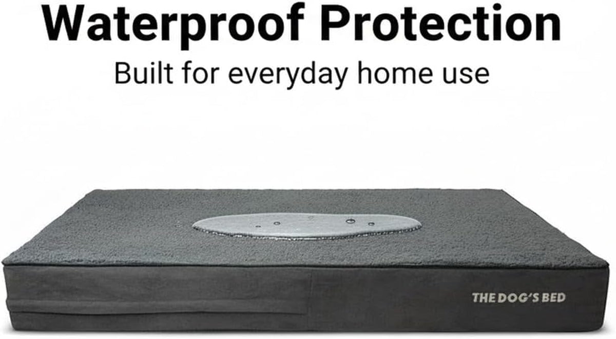 The Dog’S Bed Orthopedic Memory Foam Dog Bed, Waterproof Large 6 Inch Thick