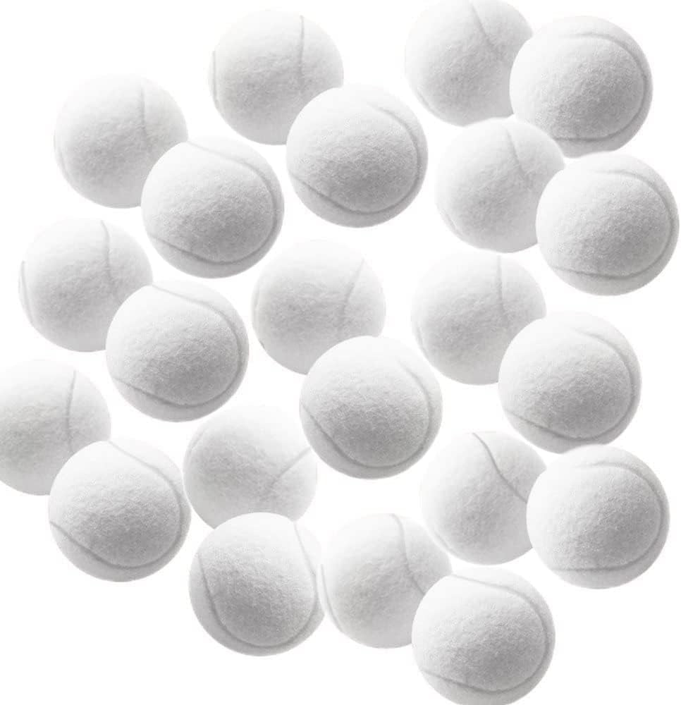 Tennis Balls, 12/18/24/36 Pack Tennis Balls Standard Size Tennis Training Balls for Adults Kids Lessons Practice or Playing with Pet