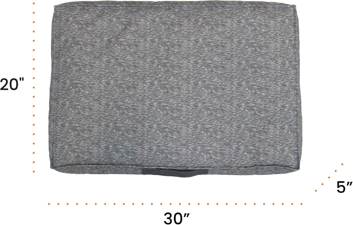 Best Friends by Sheri Dura-Tuff Durable Dog Bed, Gray, 30" X 20"