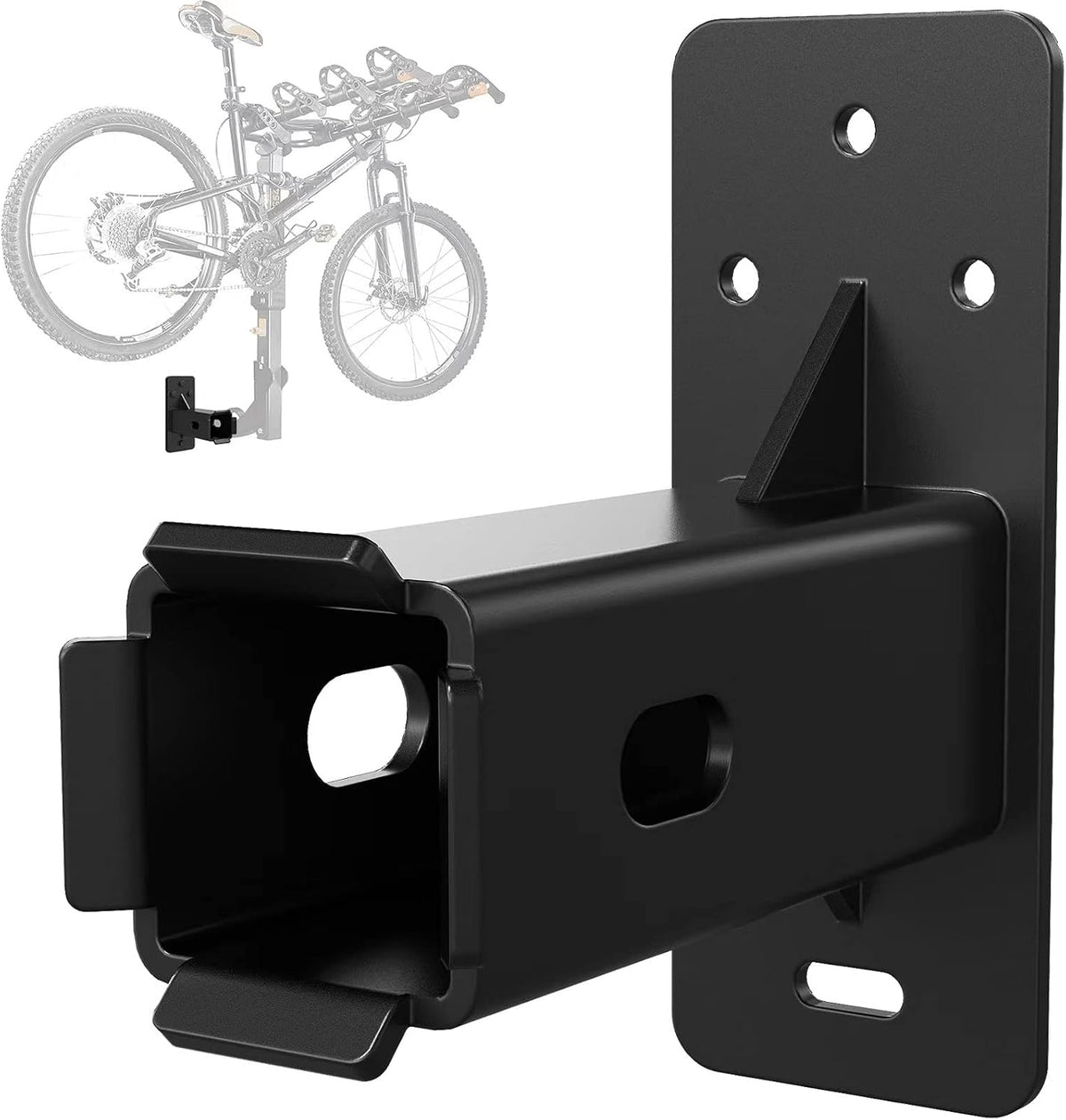 Hitch Wall Mount, Wall Mount Bike Rack Hitch,Hitch Cargo Carrier (2 Inch)
