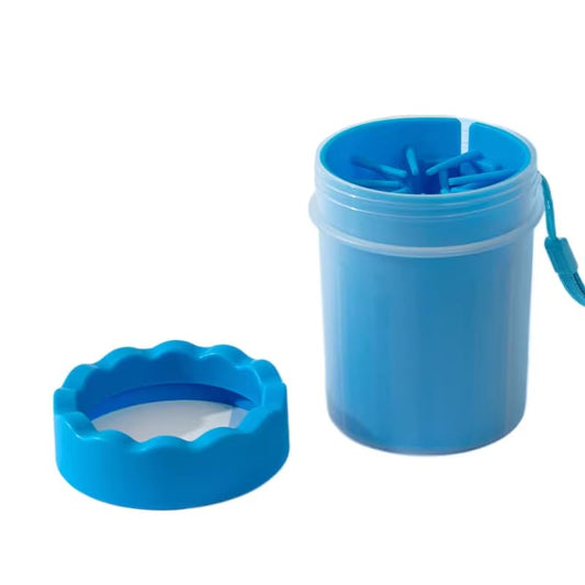 Dog Paw Cleaner with Removable Silicone Insert, Portable Muddy Paw Washer Cup for Easy Cleaning and Fast Drying, Fresh Pet Foot Washer Cup