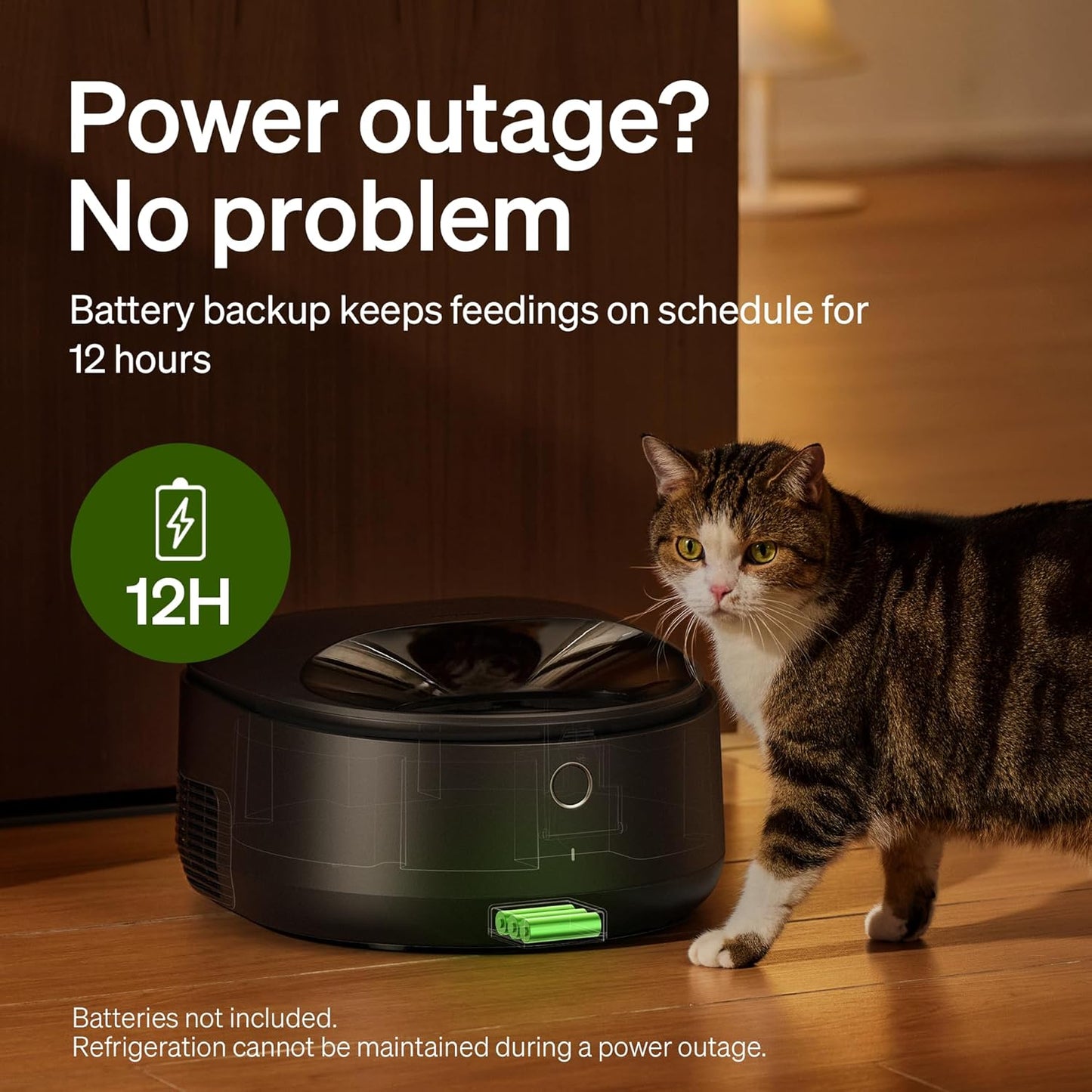 PETLIBRO Automatic Cat Feeder for Wet Food, Refrigerated Cat Feeder with Stainless Steel Bowl and Semiconductor Cooling, App Controlled Pet Food Dispenser Holds 3 Fresh Meals, Easy to Clean