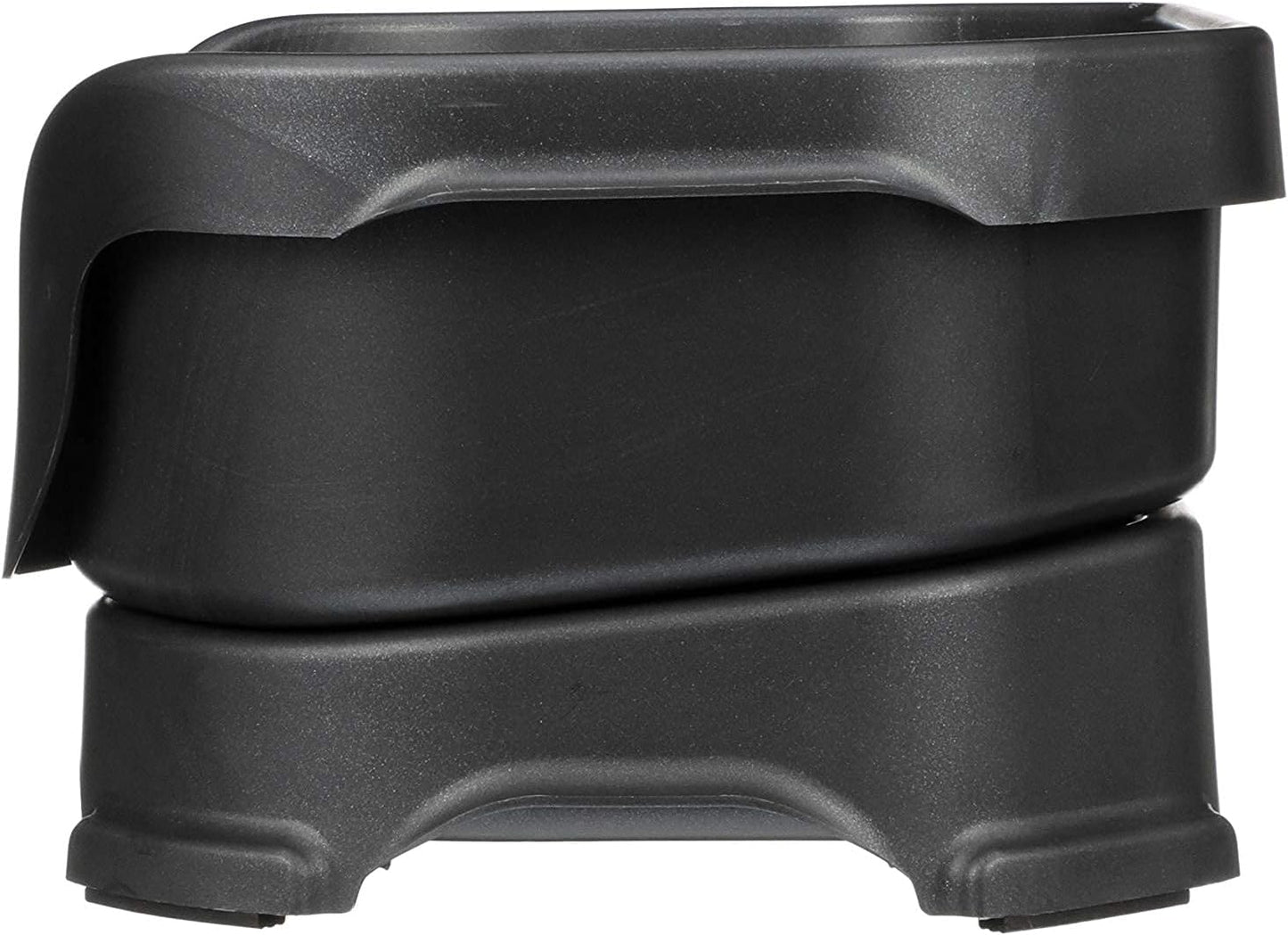 Neater Pet Brands Neater Feeder Deluxe Mess Proof Dog Bowls Elevated for Small Dogs under 19 Lbs, Made in USA, No Spill Raised Dog Food Bowl Stand Feeding Station, Food and Water Bowl Set, Black
