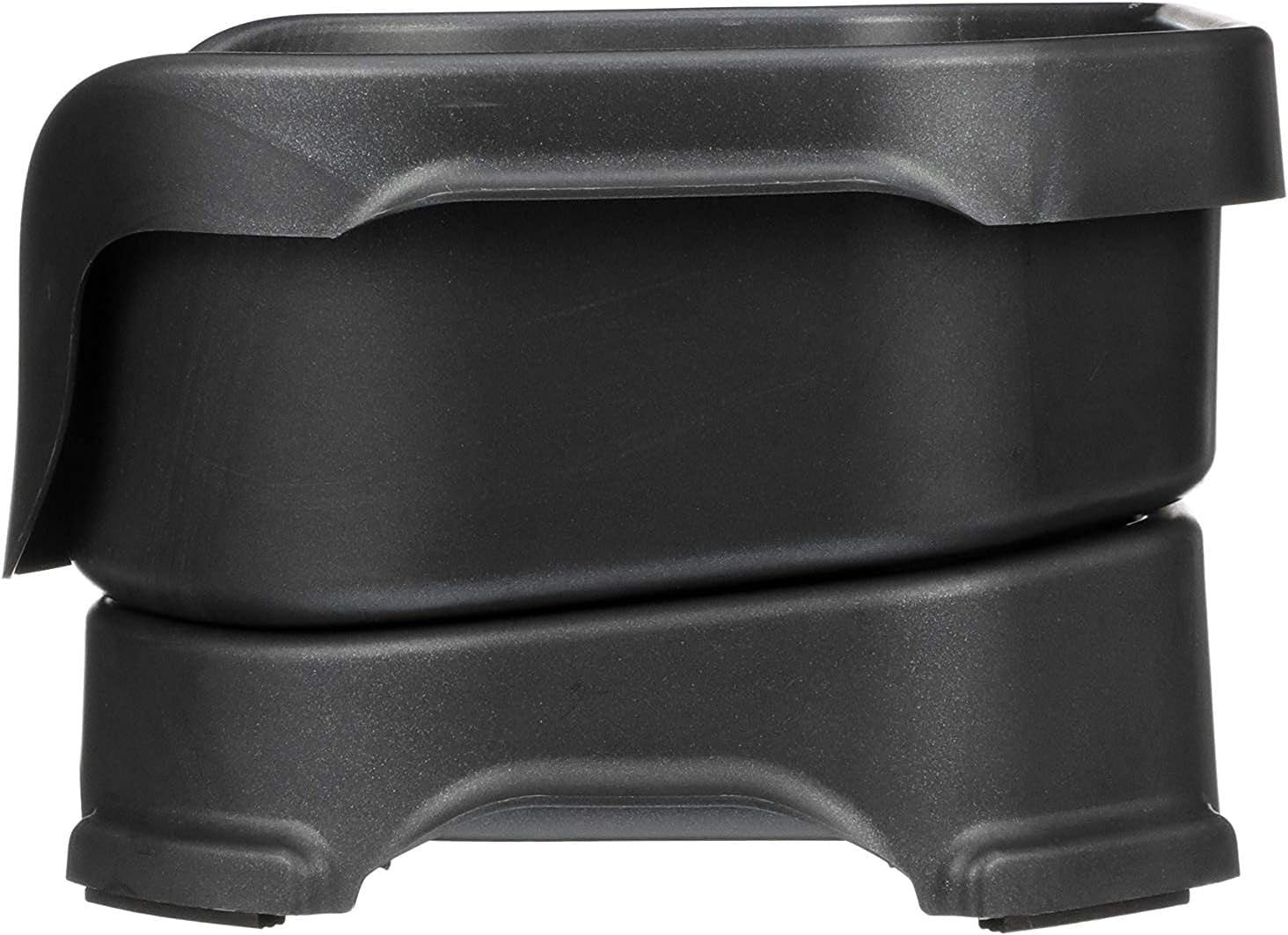 Neater Pet Brands Neater Feeder Deluxe Mess Proof Dog Bowls Elevated for Small Dogs under 19 Lbs, Made in USA, No Spill Raised Dog Food Bowl Stand Feeding Station, Food and Water Bowl Set, Black