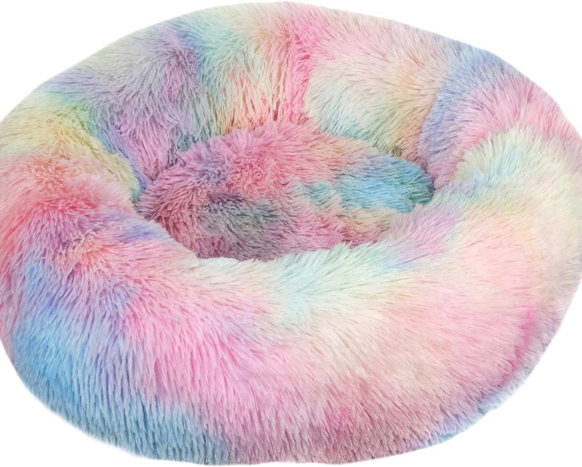 Small Dog Bed for Small Dogs, Washable Donut Cat Beds for Indoor Cats