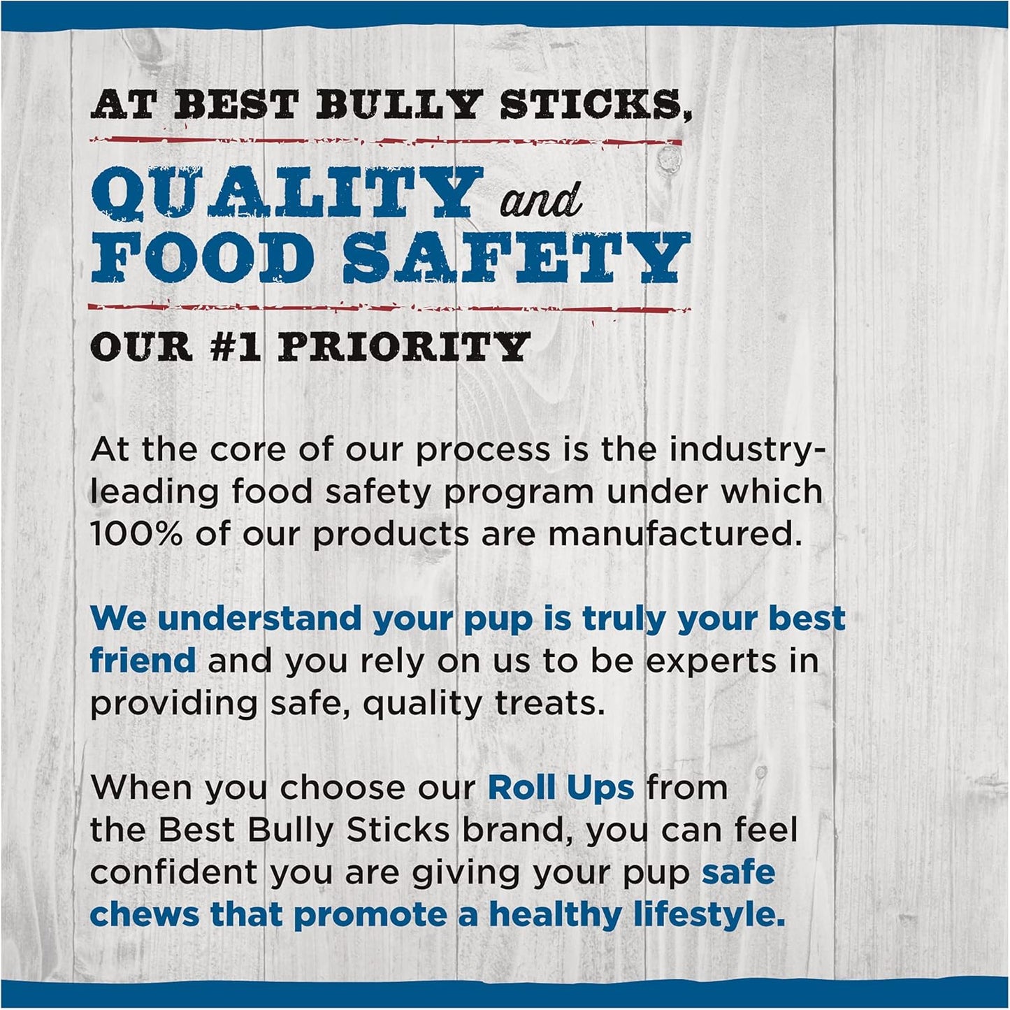 Best Bully Sticks Peanut Butter Roll Ups for Dogs - 7 Inch 4 Count (Pack of 1) - All-Natural, Easily Digestible - Small Breeds