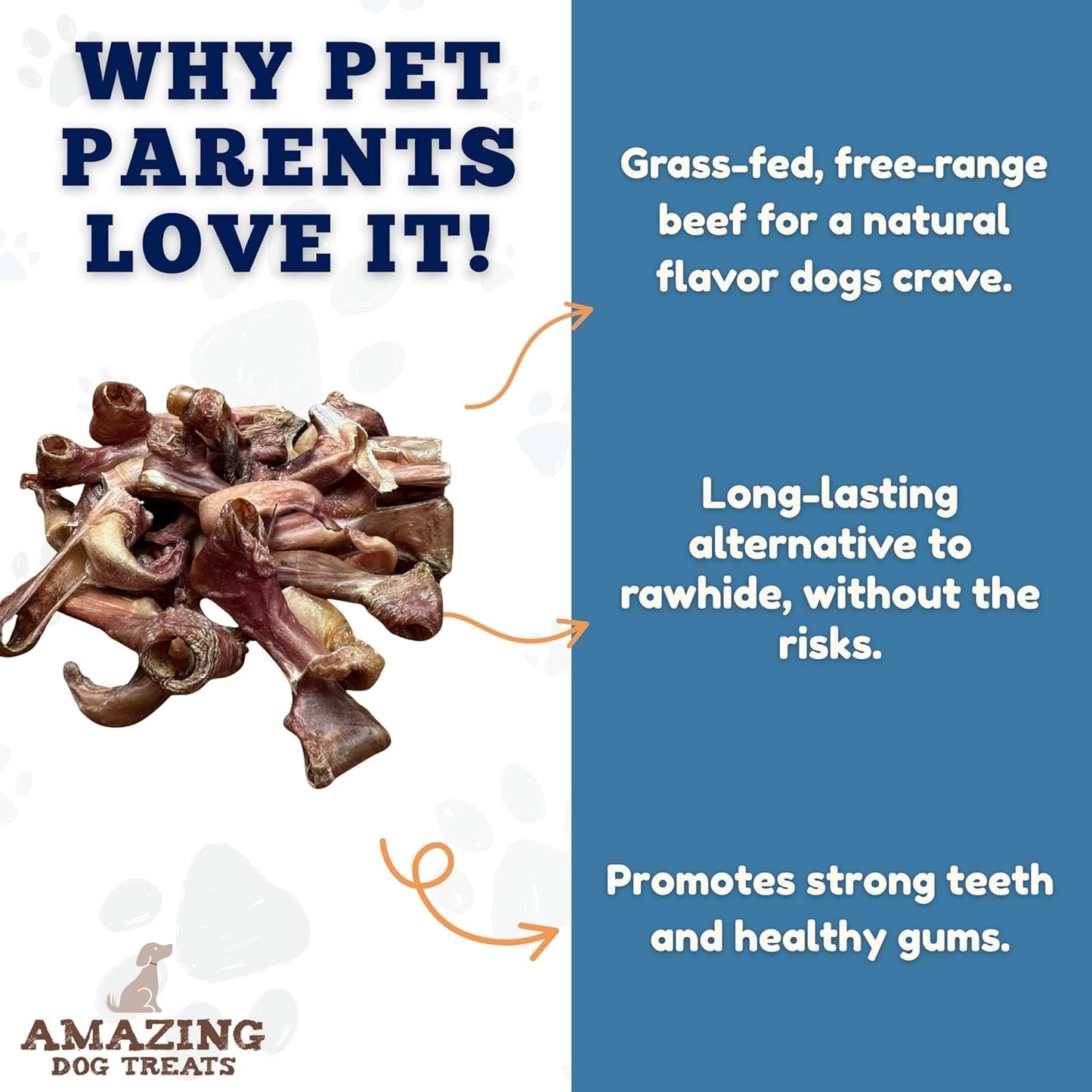Amazing Dog Treats - Bully Stick Bites (3 Lb. Bag) Premium Dog Chews - Easily Digestible Bully Stick Dog Treat - 100% Beef Bully Bones