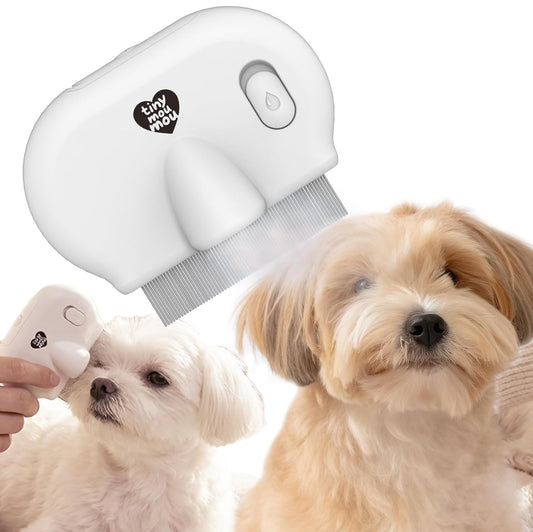 Eye Grooming Comb for Dogs&Cats, Facial Comb, Tear Stain Remover