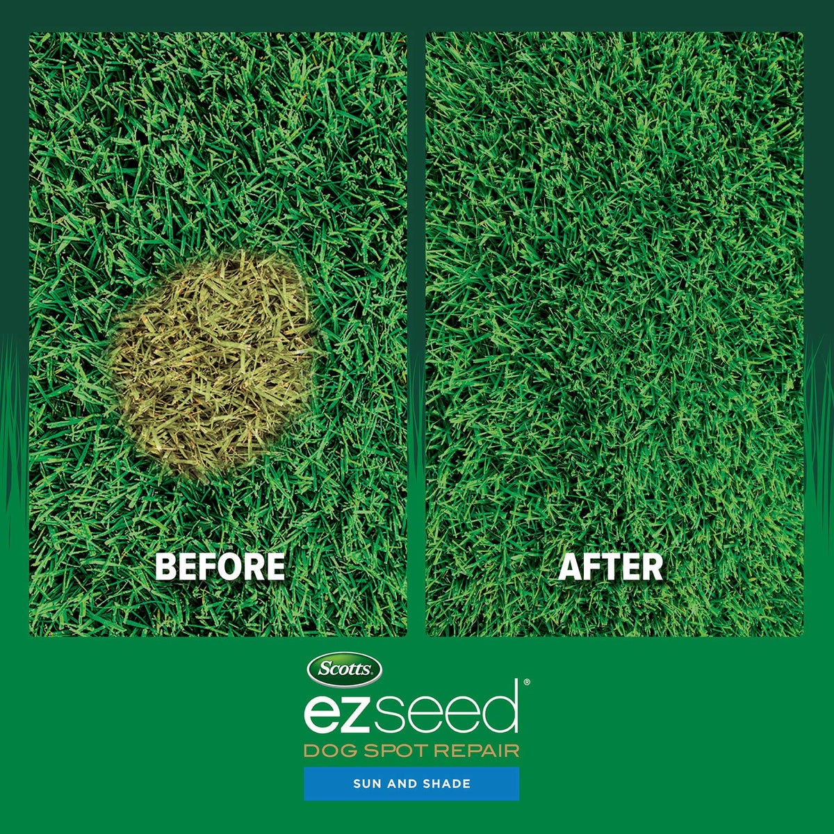 Scotts EZ Seed Dog Spot Repair Sun and Shade, 2 Lbs.