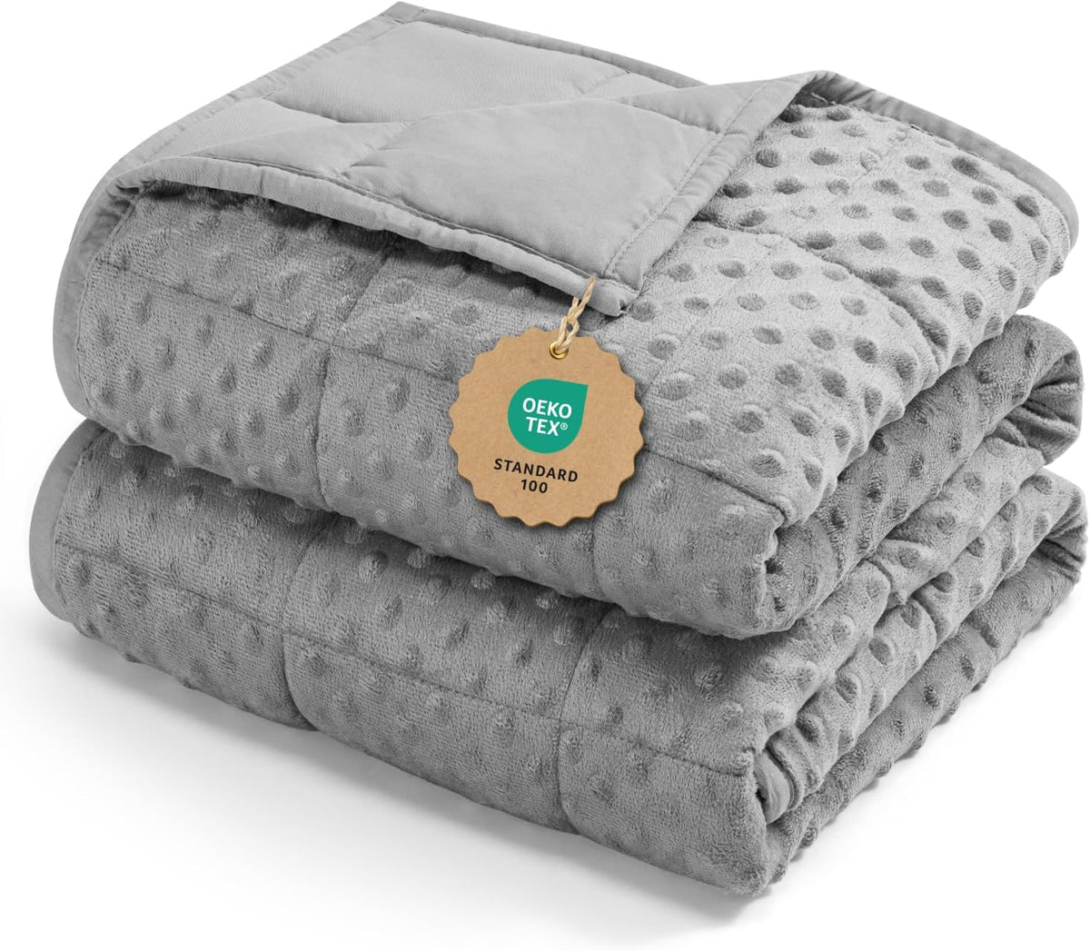 Kivik 15Lbs Weighted Blanket for Adults, 60"X80" Queen Size Heavy Blankets