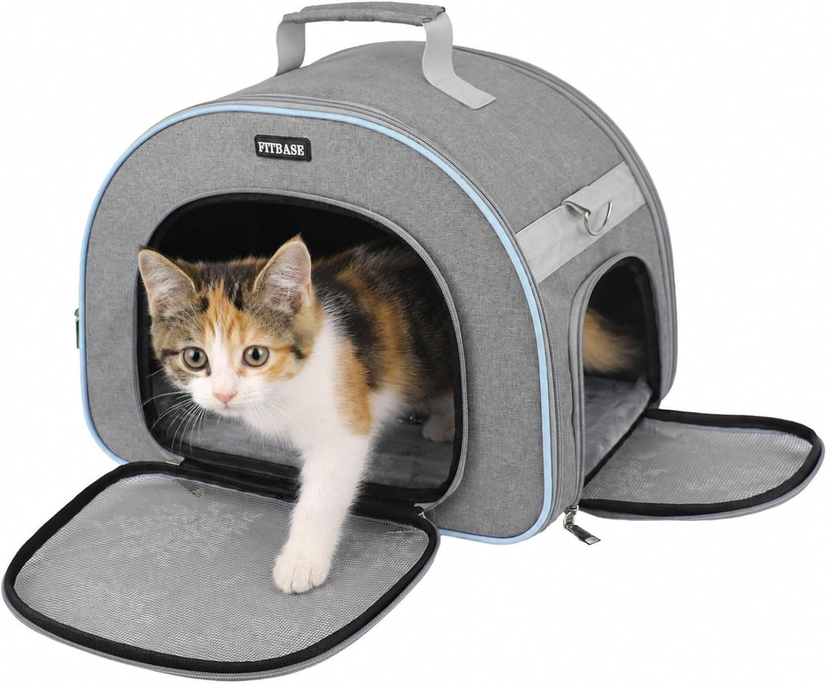Soft-Sided Cat Carrier 15.7 X 10.2 X 11.8 In