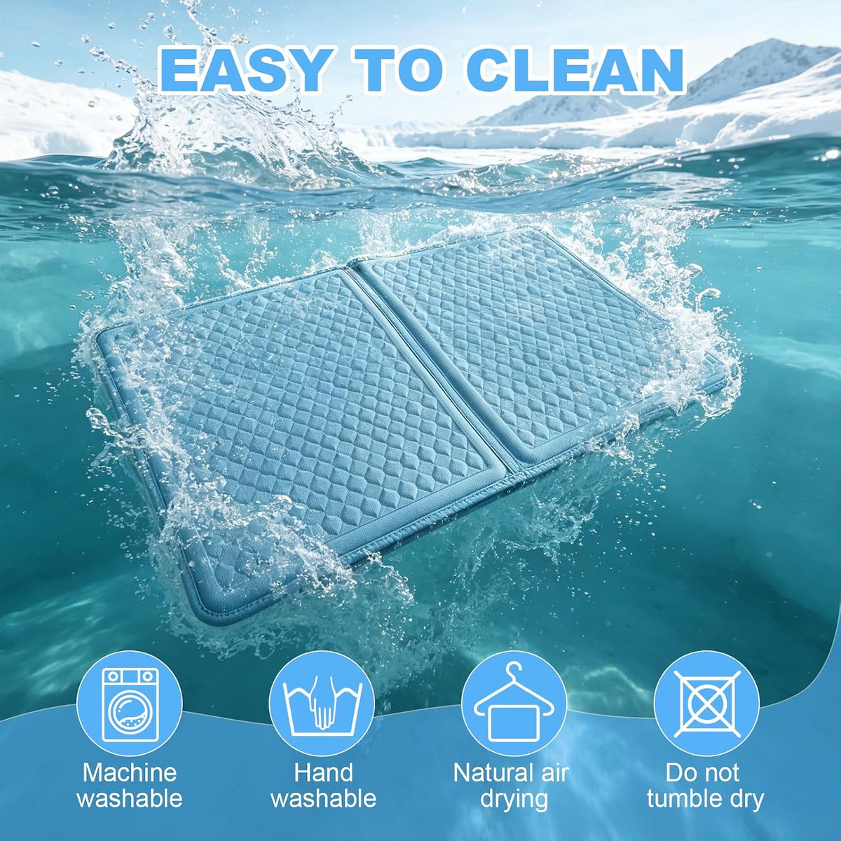GOLOPET Cooling Mat for Dogs 34 X 23In