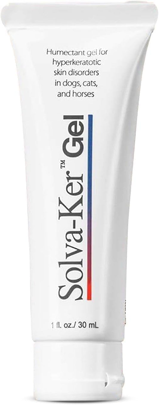 Solva-Ker Soother Gel for Pet'S Cracked Nose and Paws, 1 Oz
