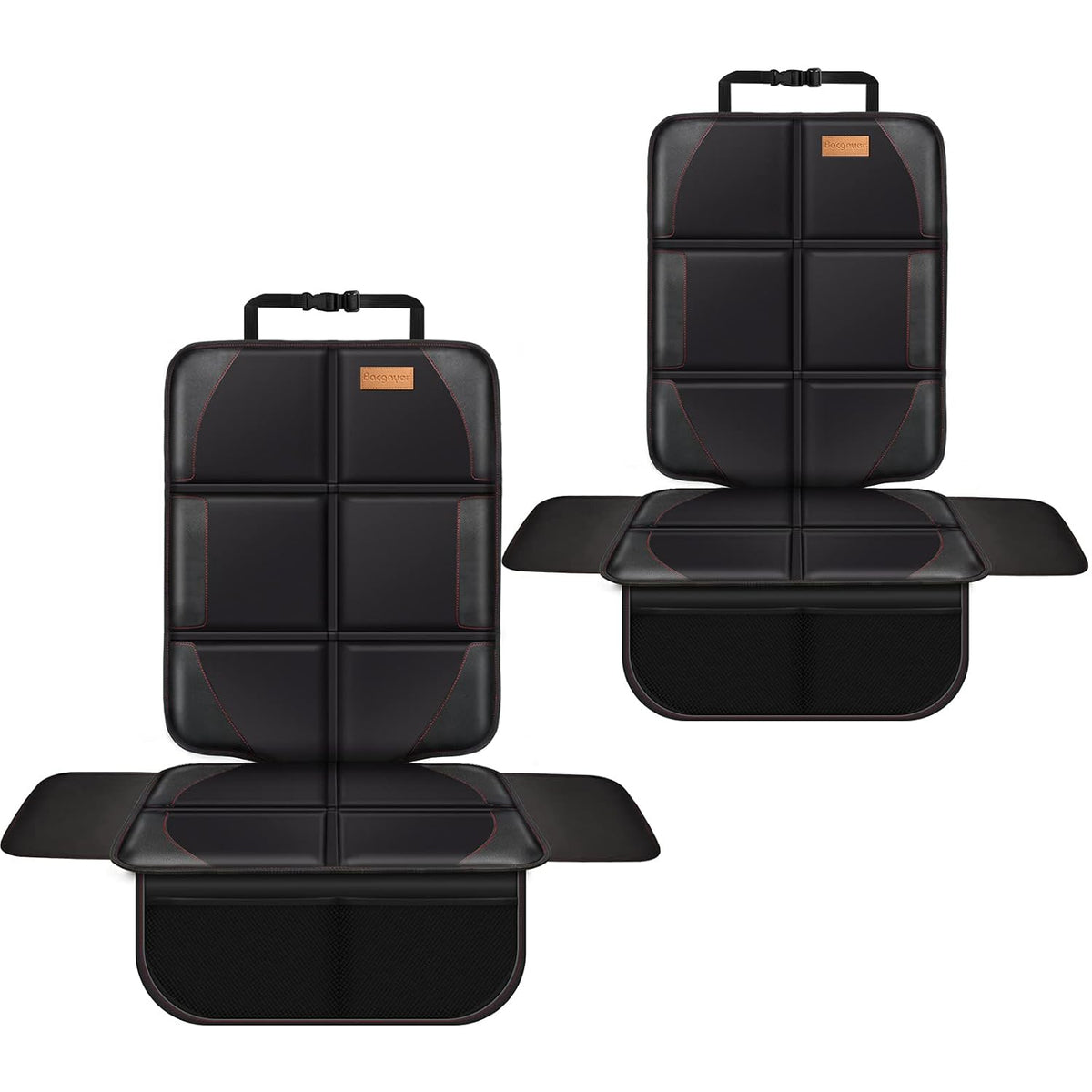 Bacgnyer Car Seat Protector 2 Pack, anti Slip Child Seat Protection
