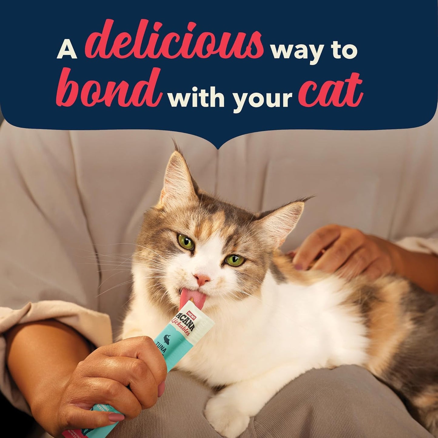 ACANA Lickables Cat Treats Variety Pack: .5Oz Tubes (8 Count, 2 of Each)