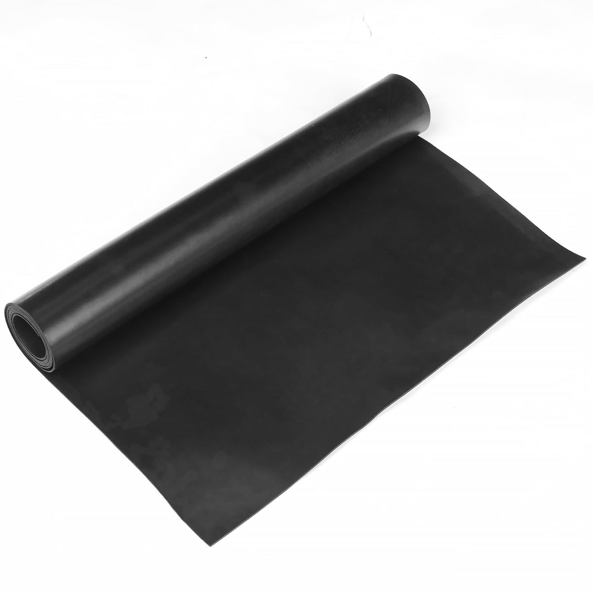Wochitv Solid Rubber Strips Rolls, 12" Wide X 1/32" Thick X 48" Long Neoprene Rubber Sheets Perfect for DIY Gasket Material, Sealing, Liner, Shield, Padding, Mat