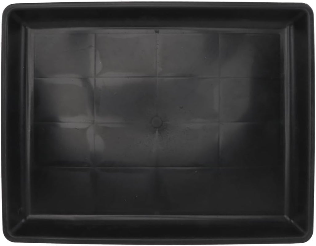 Beavorty Pet Cage Tray Plastic Dog Cage Tray Replacement Pan for Rabbit Cat and Dog Crates Leakproof Poop Odor Resistant Easy to Clean 13.38 X 10.23 X 1.18 In