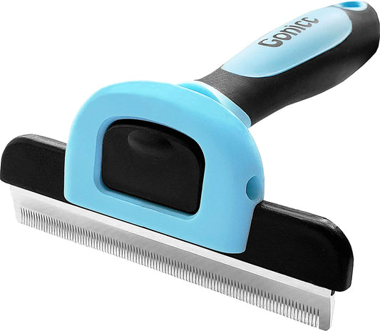 Gonicc PDT- 1001 Professional Pet De Shedding Comb Tool Blue