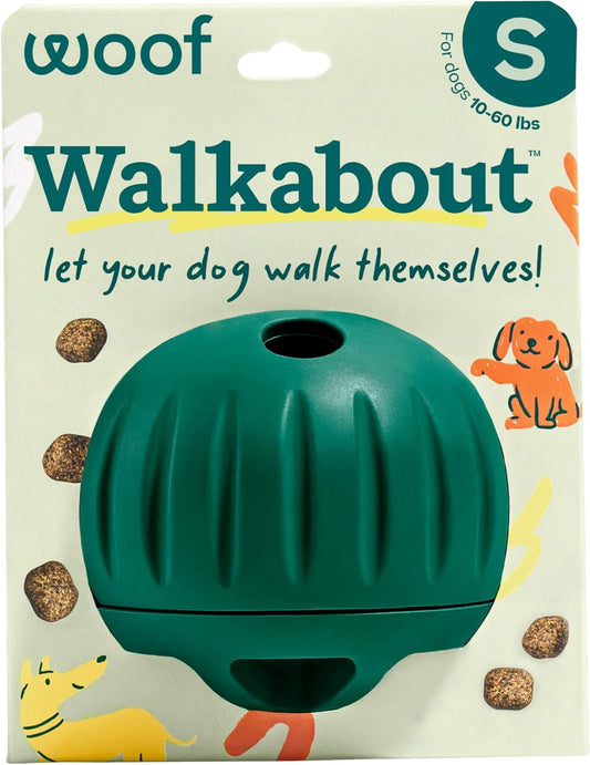 WOOF Walkabout Dog Puzzle Slow Feeder Toy for Dogs under 40 Lbs