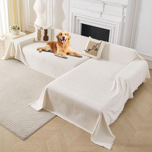 HAOMAIJIA Sectional Couch Covers L Shaped Couch Covers for Sectional Sofa