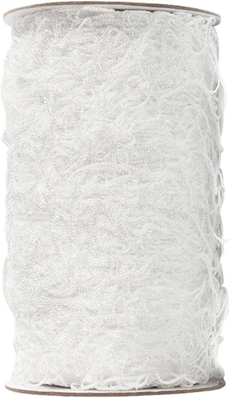 Nylon Trellis Netting Roll 5 X 750 Ft, 6 Inch Soft Mesh, Heavy Duty Reinforced Garden Plant Support Mesh for Vertical Growing, Climbing Plants