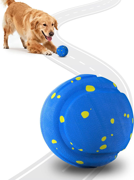 Interactive Dog Toys Balls, Dog Toys for Aggressive Chewers, Automatic Dog Ball, Smart Ball for Dogs, Dog Chew Toys, Dog Enrichment Toys, Medium Small Dogs