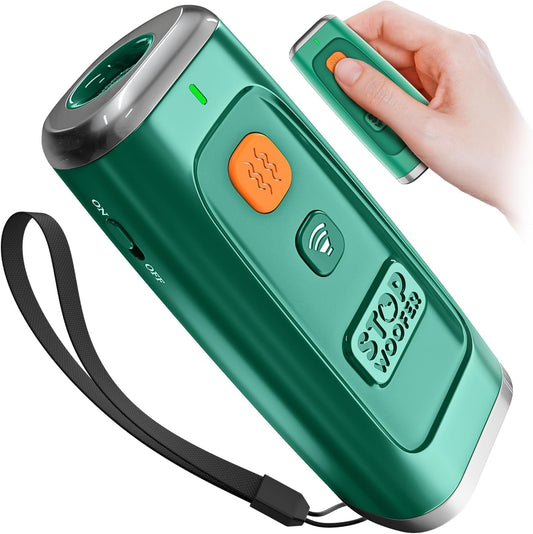 NEW 2026 Dog Bark Deterrent Device - Ultrasonic anti Barking Device for Dogs - Humane Rechargeable Bark Control & Dog Training Tool for Small Medium Large Dogs - Indoor Outdoor Anywhere Daily