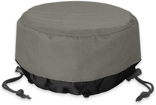 Fire Pit Cover 36 Inch, Heavy Duty round Patio Fire Bowl Cover, Waterproof and Weatherproof, 36''Dia X 20''H