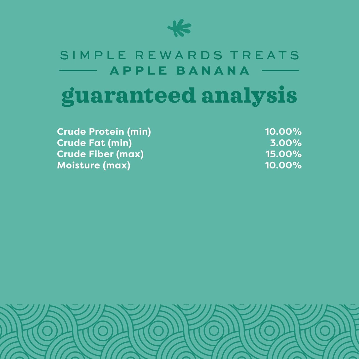 Oxbow Simple Rewards Apple Banana Treats, Timothy Hay Guinea Pig & Bunny Treats, Pet Snack, Made with Oxbow Guinea Pig Hay, Made in USA, Timothy for Rabbit, 3 Oz Bag