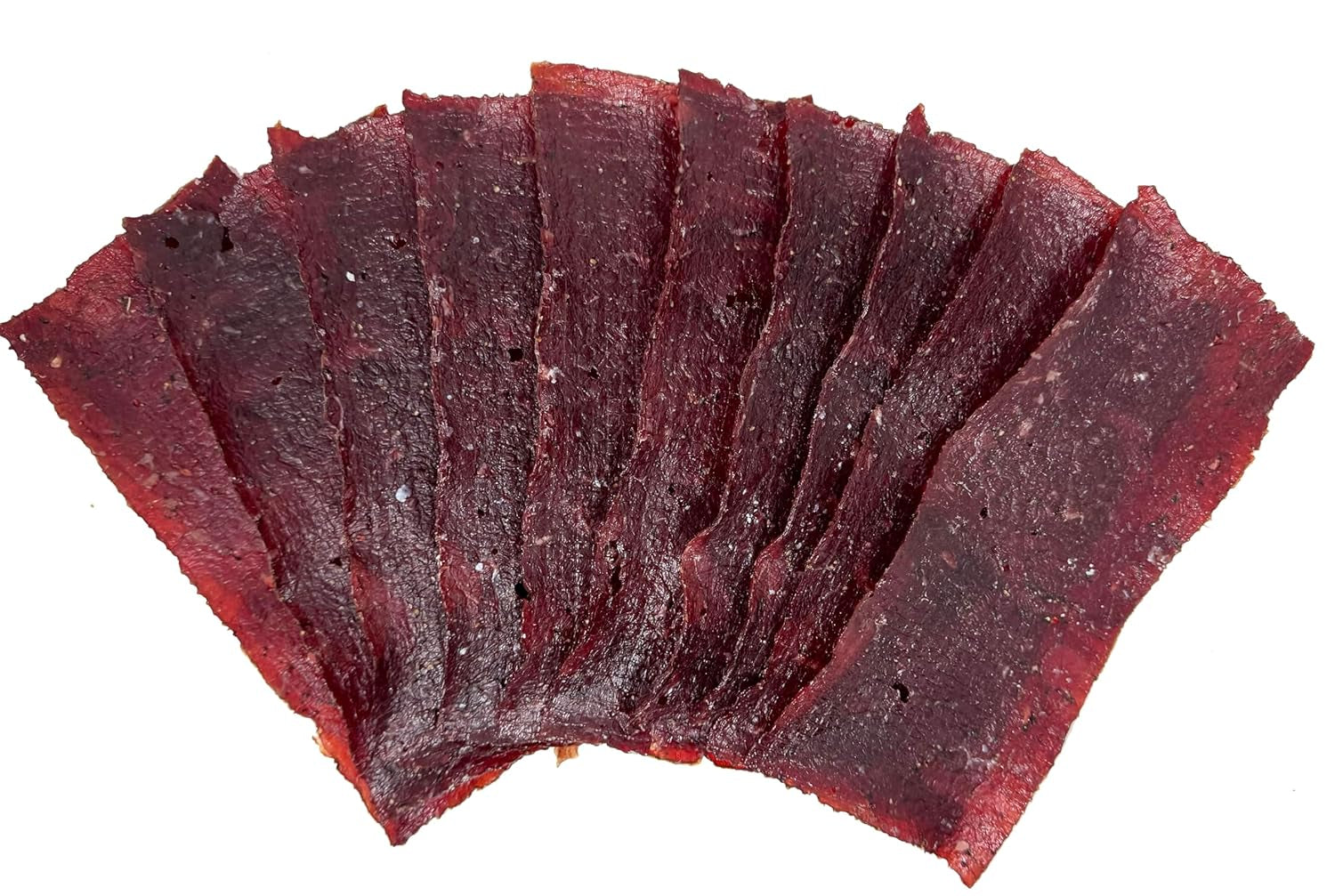 Werner Beef Jerky Slab 10 Count – Giant Jerky Slab, Jerky Sheets Thinly Sliced Beef Jerky Bulk Pack (Hot & Spicy)