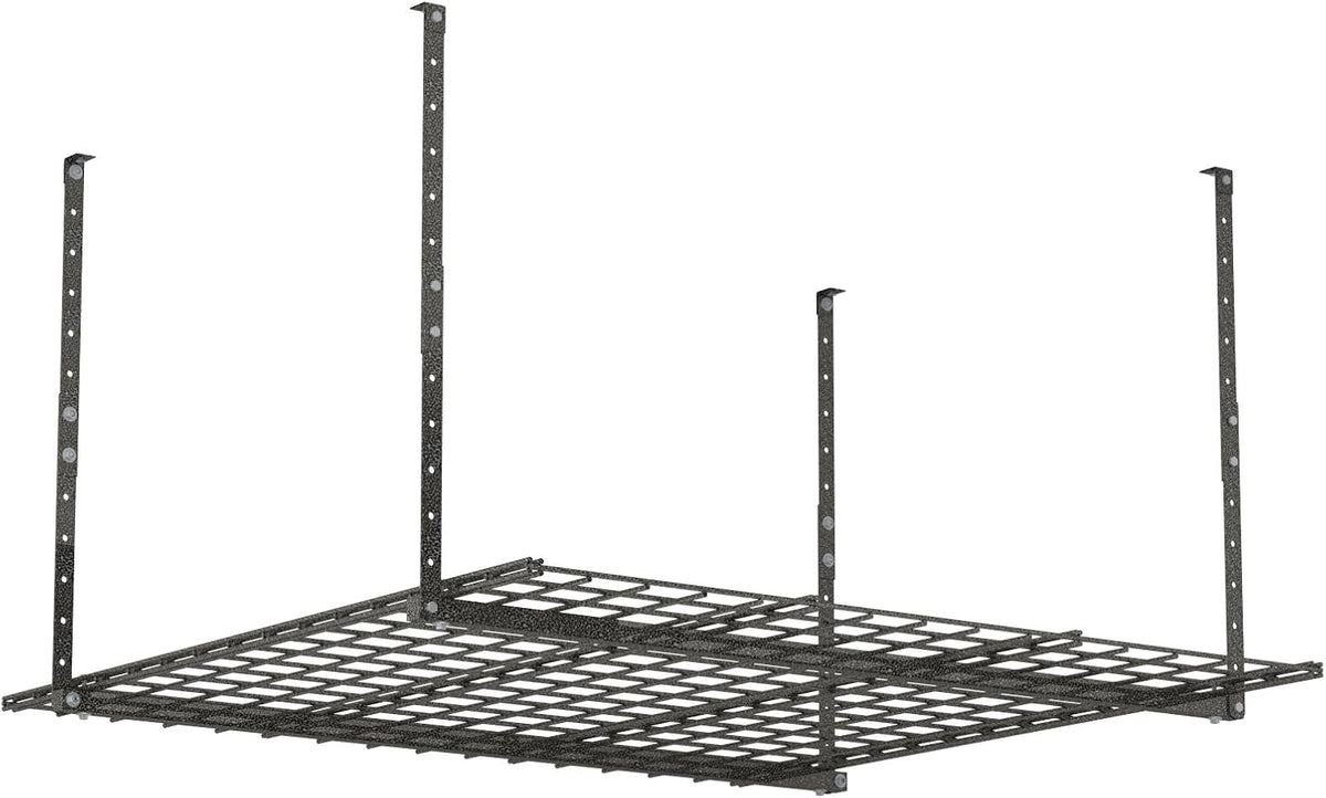 Hyloft Overhead Steel Garage Storage System, Ceiling Rack, 45-Inch X 45-Inch, 00625, Hammertone
