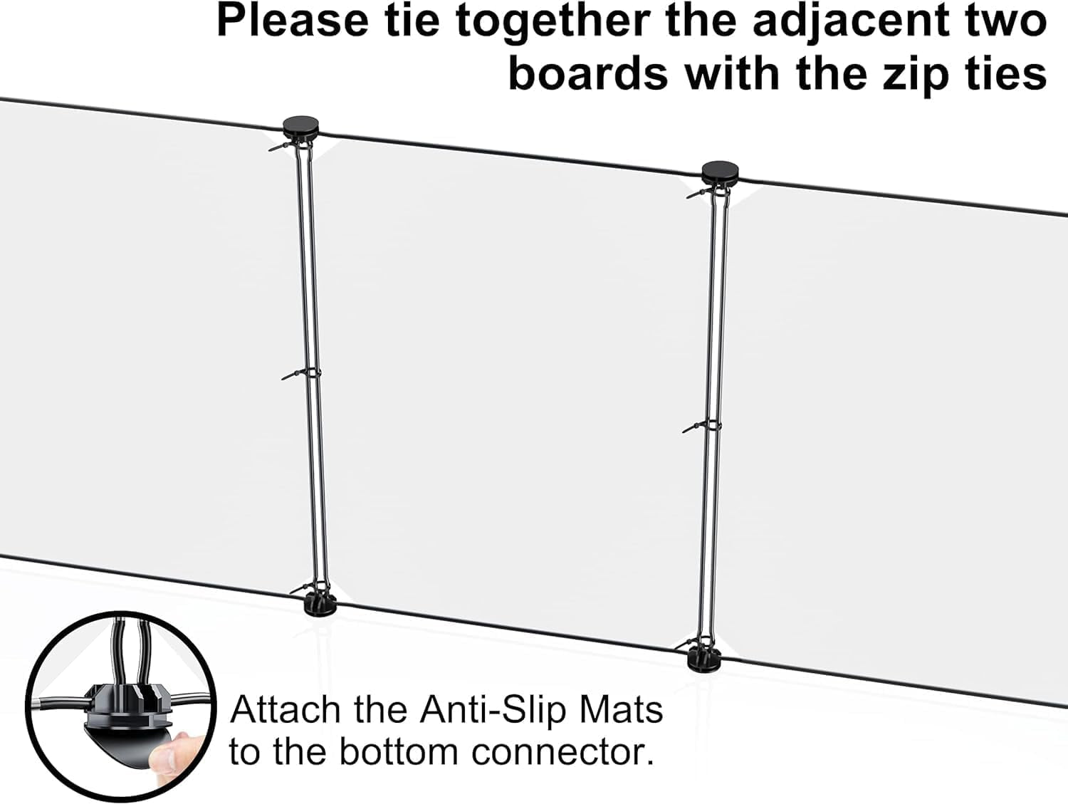 LURIVA Large Transparent Pet Playpen, 28" H X 20" W, Dog Playpen, Small Animal Playpen, Puppy Playpen, Rabbit Playpen, Dog Pen, Dog Fence, for Kittens, Ferrets, Guinea Pigs, Indoor Use, 12 Panels
