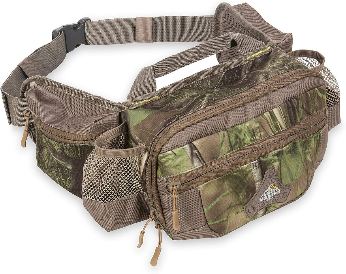 North Mountain Gear Geen Camo Fanny Pack - Hunting Waist Bag