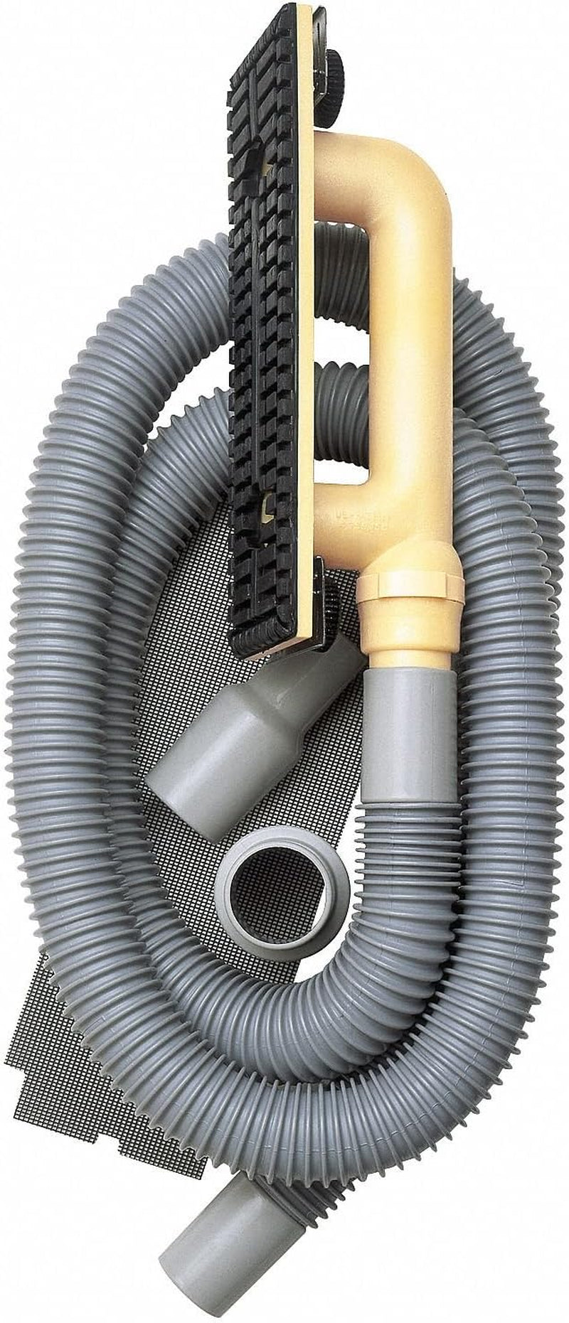 Hyde Tools 09165 Dust-Free Drywall Vacuum Hand Sander with 6-Foot Hose