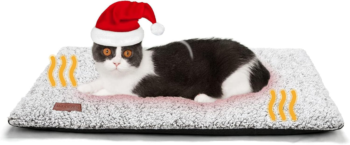 Mora Pets Self Warming Cat Bed Self Heating Cat Dog Mat Pet Pad Extra Warm