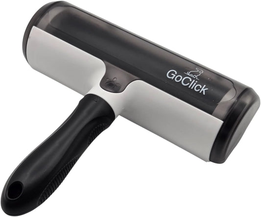 The Goclick Pet Hair Remover Tool for Dogs & Cats Hair– Reusable & Washable Lint Cleaner for Furniture, Carpet, Bedding & Clothes – Easy to Use, No Refills Needed