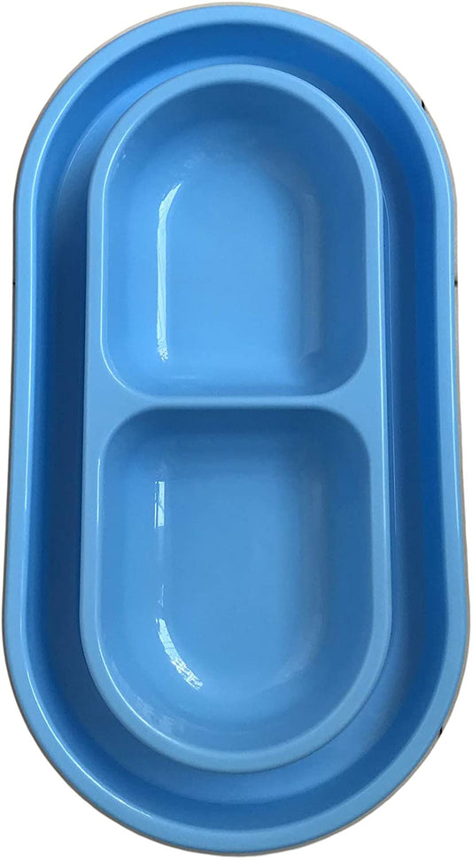 Ant Proof No Spill Cat Dog Pet Bowl 32 Oz Spill Proof Food Water Bowls Dish for Small to Medium Size Dogs Cats by with You6688