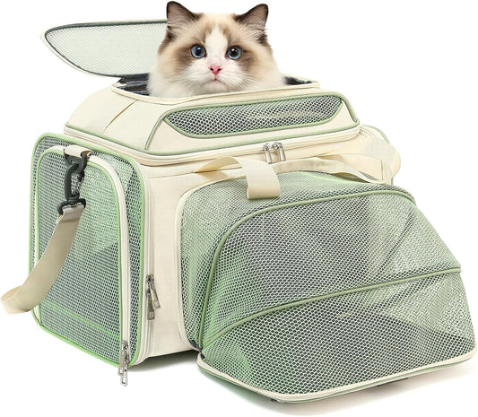 Airline Approved Cat Carrier for Small Dogs – Soft-Sided Travel Pet Carrier