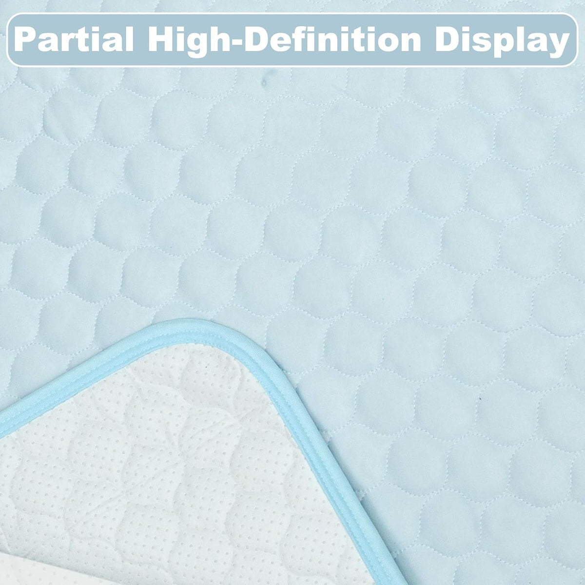 Dog Cooling Mat, 40''*28'' Cooling Pad for Dogs Breathable Dog Mat